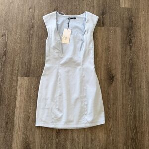 Zara Women's Blue Dress
